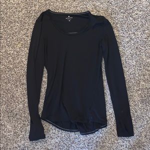 SOLD Black long sleeve athleta shirt